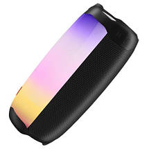 Бездротова bluetooth колонка JBL pulse 4 Портативна акустика з підсвічуванням радіо мікрофоном Вологозахищена, фото 3
