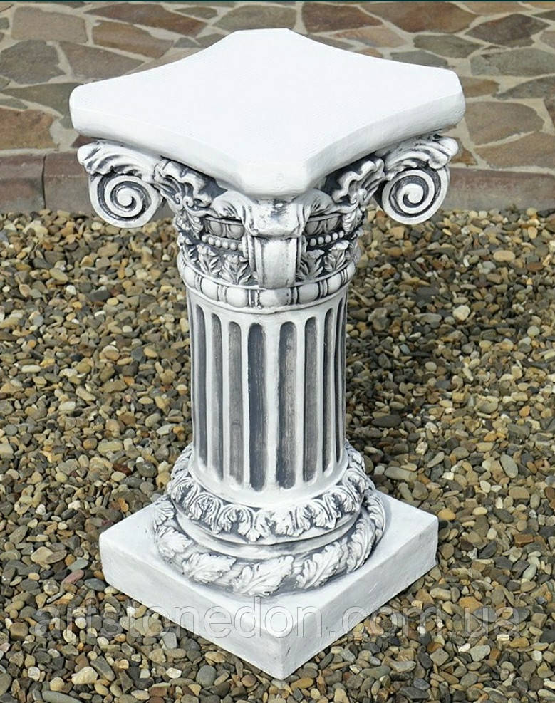 Колона грецька 65 см вібробетон №9, фото 1