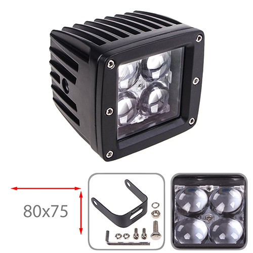 Фара робочого світла LML-K1212-4D SPOT (4led*3w 80х75мм) (K1212-4D S)
