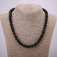 Намиста з натурального каменю Агат, шайба d-10х4, 5мм L-45см +- купити біжутерію дешево оптом в інтернеті