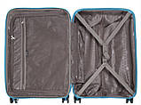 Валіза Франція ручна поклажа S синя 55х35х20(+5)см/42л/2.9кг/Airtex963, фото 10