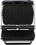 Пластина (смакова панель) верхня TS-01039390 для електрогриля Tefal OptiGrill+ GC712D34, GC706, GC702, GC714, фото 5