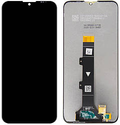 Дисплей для Motorola Moto G10, G20, G30, модуль у зборі (екран і сенсор), чорний, оригінал