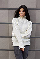 Женский свитер с воротником 42-48 размер разные цвета