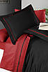 Турецьке Постільна Білизна First Choice Deluxe Satin Serenity Red & Black, фото 3