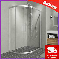 Душова кабіна 120x90 см Aquanil Daniel без піддона з розсувними дверцятами