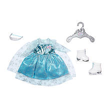 Платье с коньками Принцесса на льду Baby Born Zapf Creation 832257