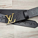 Ремінь шкіряний Louis Vuitton, фото 5