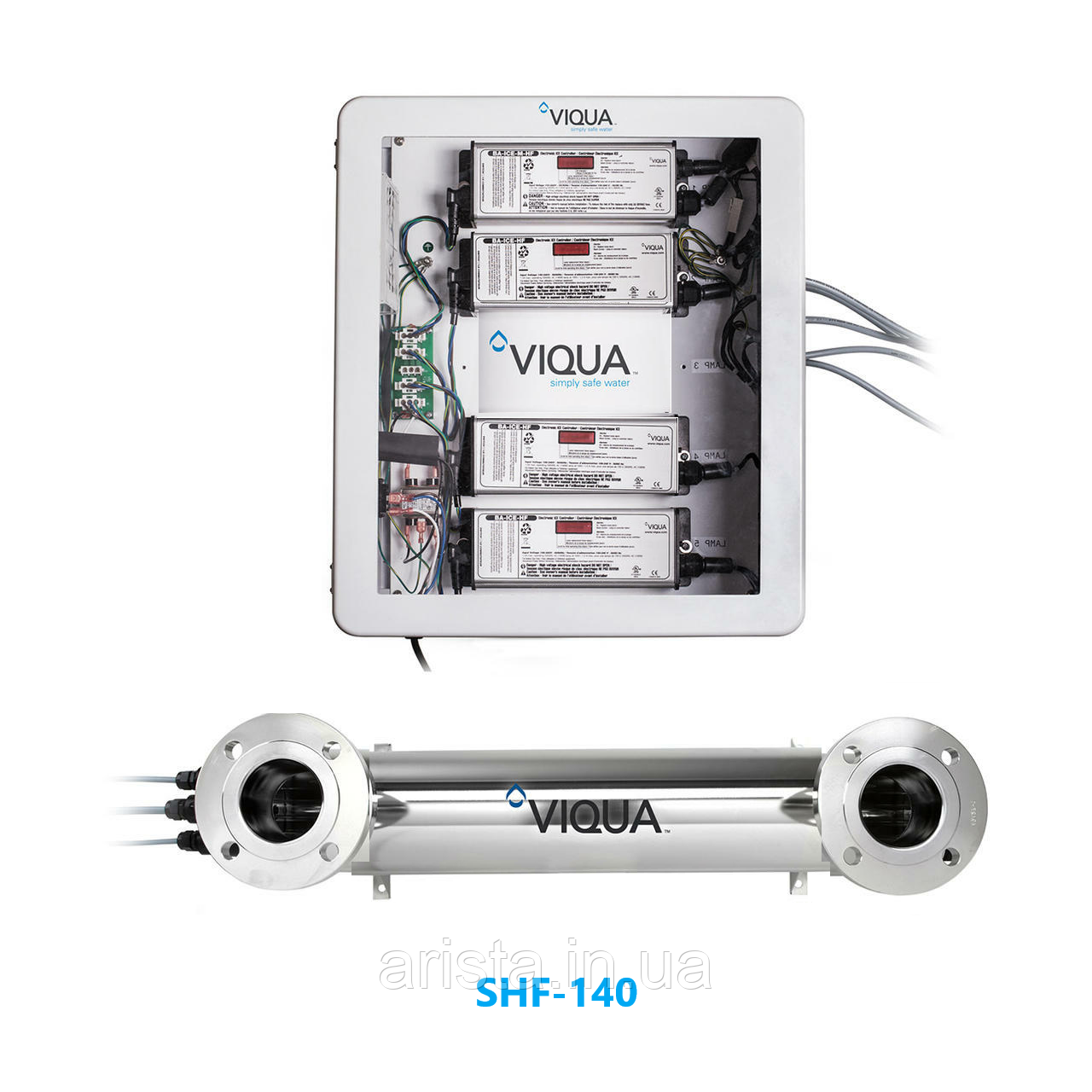 Промислова ультрафіолетова установка SHF-140/2, 38м3/час Viqua, Канада