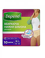 Купить Depend Для Женщин L Xl