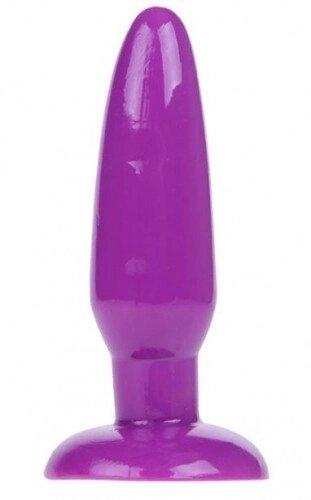 Анальна пробка на присосці "Butt plug" BI-017001 Purple
