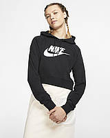 Оригинальная женская толстовка Nike Essential Crop Hoodie, XS
