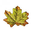 Осіннє листя клена для рукоділля 8х8 см. Набір осінніх листів для рукоділля 200 шт. Кленовий лист штучний. Листя тканинне, фото 4