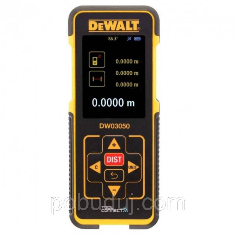 Далекомір лазерний DeWALT DW03050, фото 1