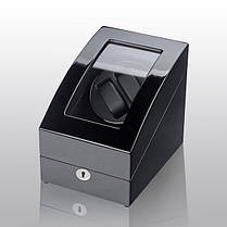 Шкатулка для підзаводу годинників, тайммувер для 2-х годинників Rothenschild 3024BB-F-5, фото 2