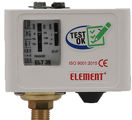 Реле тиску ELT36S, 5-16bar, G1\4, Пресостат