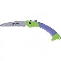 Пила садова 250 мм, складна, зуб 3d, двокомпонентна прогумована ручка, PALISAD LUXE 604148