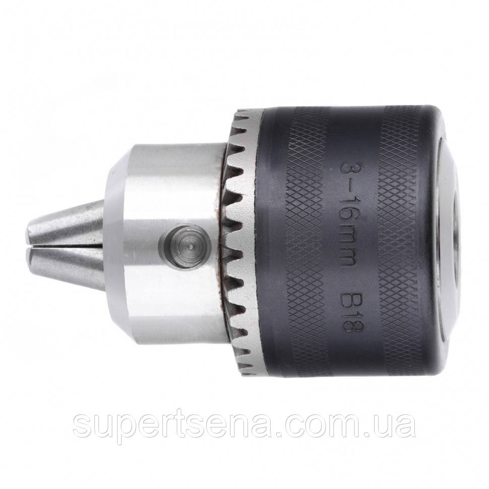 Патрон для дрилі ключевий, 3-16 мм, В18 Sibrteh 168207