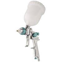 Фарборозпилювач AG 801 HVLP, гравітаційний, сопло 1.5 мм і 1.8 мм, Stels 57360