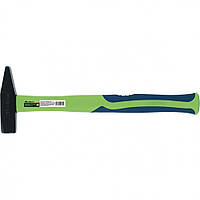 Молоток слюсарний 1000 г, фібергласова прогумована ручка, Sibrteh 10329