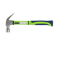 Молоток-обценьки 450г з магнітом, фібергласова обгумована рукоятка , Sibrteh 10441