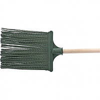 Мітла плоска велика поліпропіленова 230 х 250 мм, з держаком, Sibrteh 63228