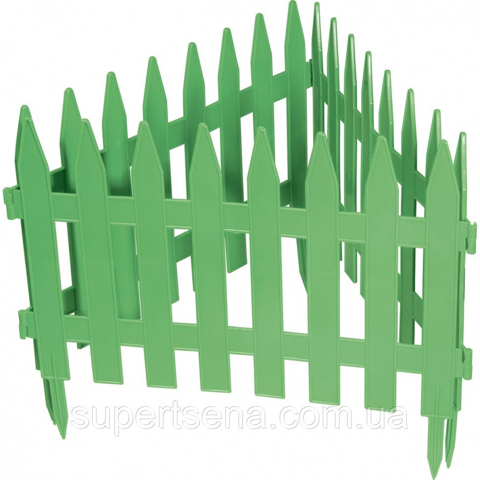 Забор декоративный "Рейка", 28 х 300 см, зеленый, , Palisad 65005 - фото 1 - id-p1504544055