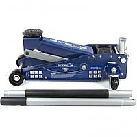 Домкрат гідравлічний підкатний, швидкий підйом, 3 т, Quick, 130-465 мм, професійний Stels 51133