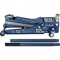 Домкрат гідравлічний підкатний, швидкий підйом, 3т Low Profile Quick, 75-515 мм, професійний Stels 51136