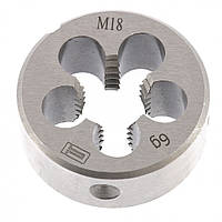 Плашка М18 х 2.5 мм, Sibrteh 77052