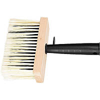 Пензель-макловиця 170 х 70 мм, штучна щетина, дерев'яна кам'яний корпус, пластмасова ручка, MTX 840869