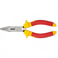 Довгогубці вигнуті Insulated, 160мм, двокомпонентні рукоятки, MTX PROFESSIONAL 174729