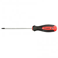 Викрутка Fusion Ph0 х 100 мм, CrV, трикомпонентна рукоятка "anti slip", MTX 114359