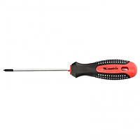 Викрутка Fusion Ph0 х 80 мм, CrV, 3-х компонентна рукоятка "anti slip" 114329