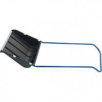 Движок поліпропіленовий для снігу 550 х 430 мм металева планка, Sibrteh 61592