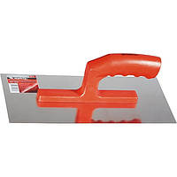 Гладилка з нержавіючої сталі, 280 х 130 мм, дзеркальна поліровка, пластмасова ручка MTX 867769