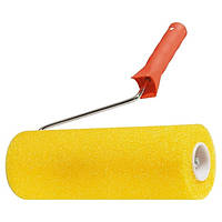 Валик "СТРУКТУРНИЙ" поролоновий з ручкою, "гладкий", 230 мм, D - 80 мм, D ручки - 5,5 мм MTX 802209