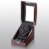 Шкатулка для підзаводу годинників, тайммувер для 2-х годинників Rothenschild 3024EB-F-5, фото 3