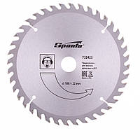 Пильний диск по дереву 180 х 22 мм, 40 зубців, SPARTA 732425