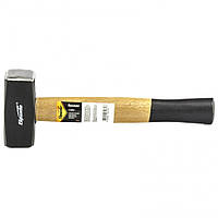 Кувалда 1000 г, кована голівка, дерев'яна яна двоколірна рукоятка, SPARTA 10905