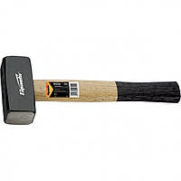 Кувалда 1500 г, кована, дерев'яна яна двоколірна рукоятка, SPARTA 10907