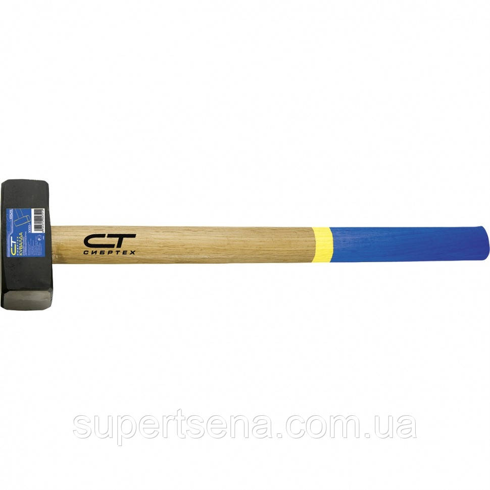 Кувалда кована 3000 м, дерев'яна яна рукоятка, Sibrteh 10929