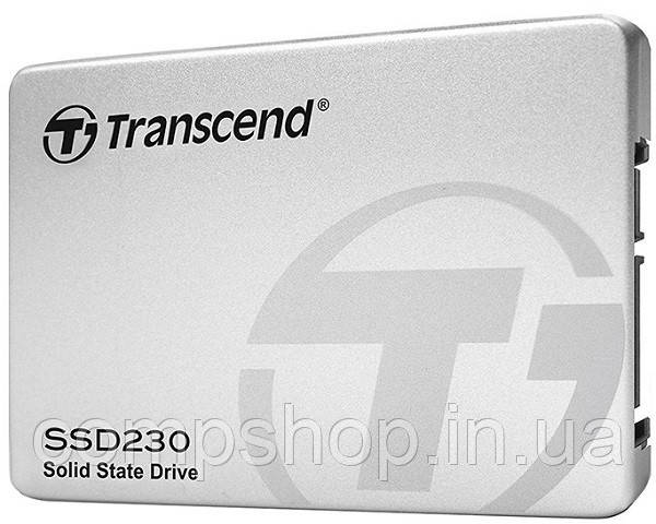 Твердотільний диск 2.5" 256GB Transcend 230S (SATA 6Gb/s, 530/400 MB/s, 2млн.год. (MTBF), 140 TBW), фото 1