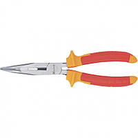Довгогубці вигнуті Insulated, 200мм, двокомпонентні рукоятки, MTX PROFESSIONAL 174749