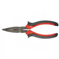 Довгогубці Black Nickel, 160 мм, вигнуті, двокомпонентні рукоятки, MTX 174589