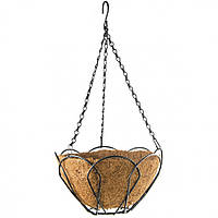 Підвісне кашпо з кокосова корзиною, 25 см, PALISAD 690018