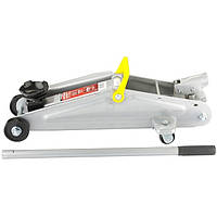 Домкрат гідравлічний підкатний, 2 т, h підйому 135-355 мм, MTX 510209