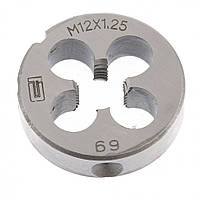 Плашка М12 х 1.25 мм, Sibrteh 77030