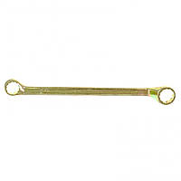 Ключ накидний, 20х22 мм, жовтий цинк, Sibrteh 14630