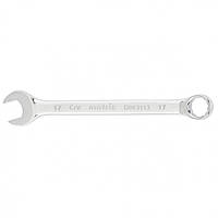 Ключ комбінований 17 мм, CrV, полірований хром, MTX 151619